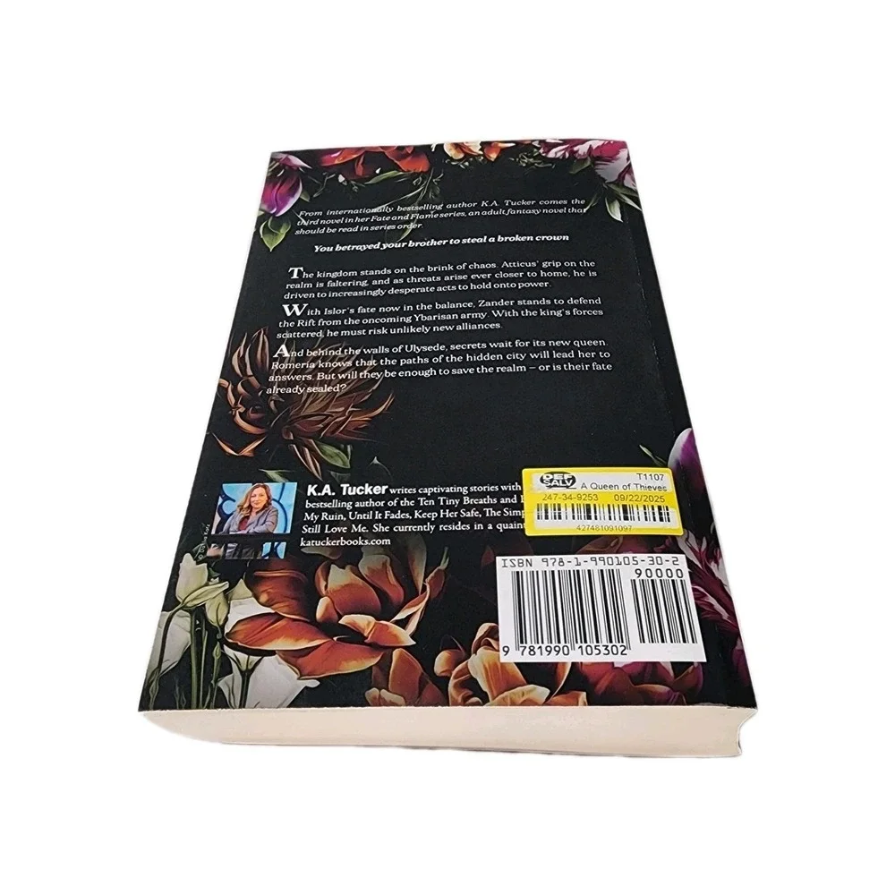 A Queen of Thieves & Chaos by K. A. Tucker Paperback Fantasy 2023 Brand New